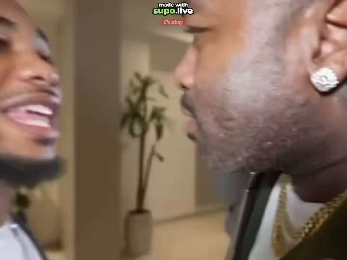 Deen The Great INSTANTLY LOSES IT after Adrien Broner kissed him 😳