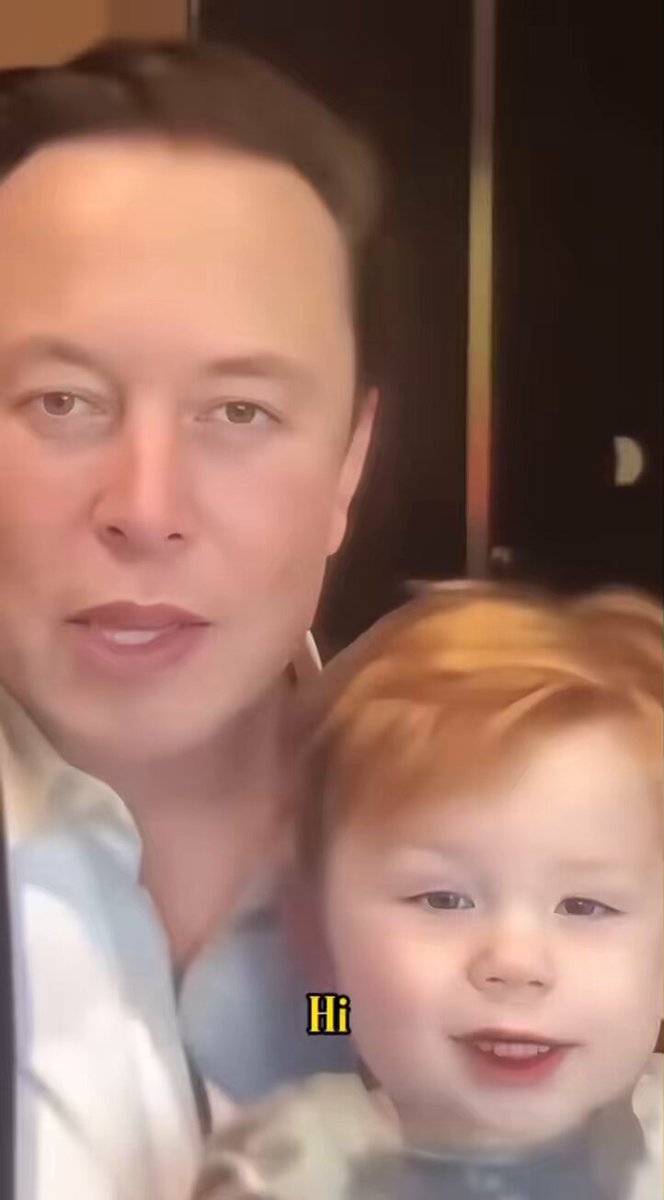 Sweet Moments Between Elon Musk and His Favorite Son __ ElonMusk