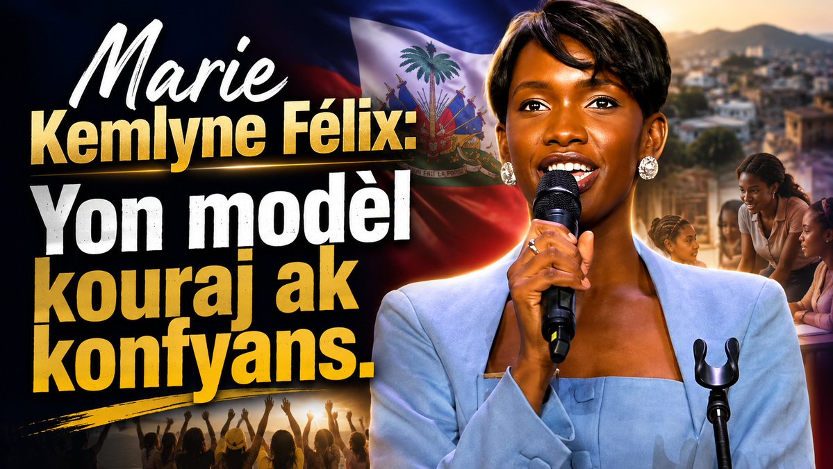 Yo te di tout vye pawòl sou aparans Marie Kemlyne Félix. Men pandan yo t ap gade fizik li, yo te rate istwa li, travay li ak sa li reprezante pou anpil jèn fanm ayisyèn. Mwen fè yon breakdown prezantasyon li fè Head-to-Head Challenge nan Miss World 2026 la. 🇭🇹