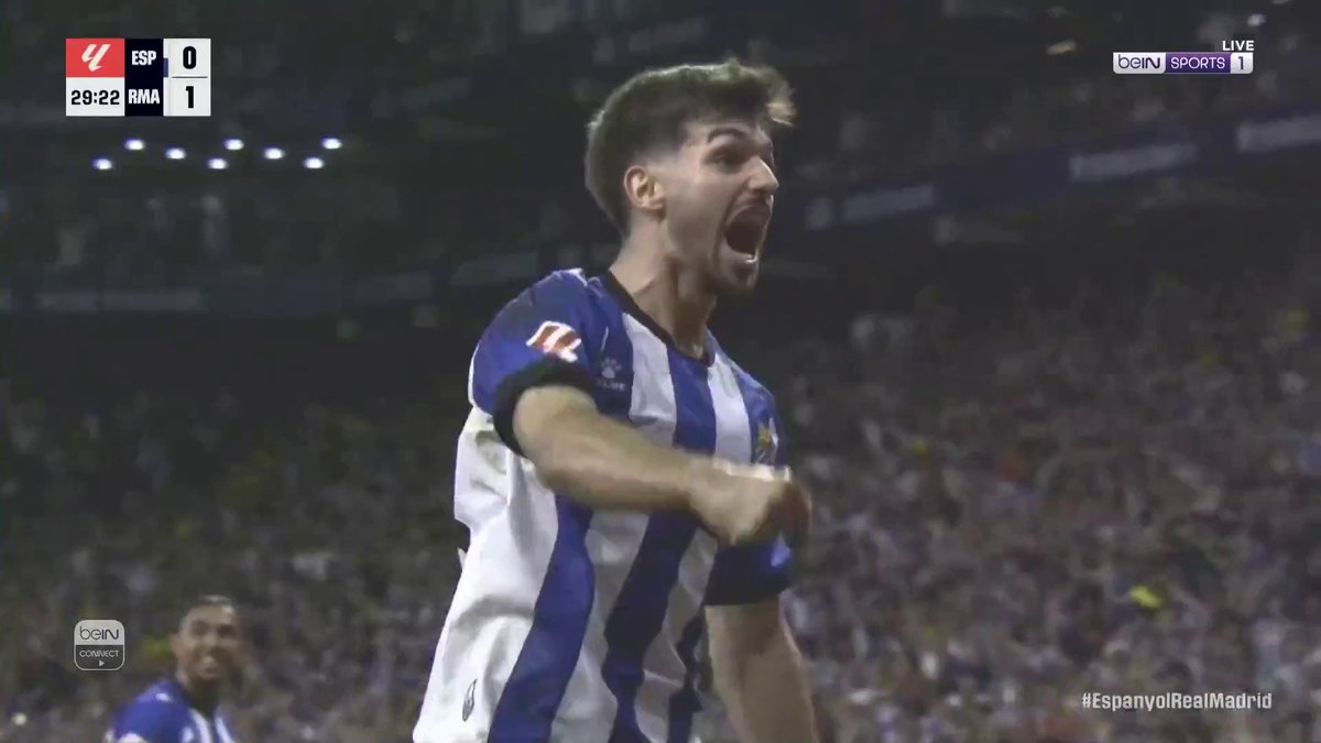 إسبانيول يدرك التعادل أمام ريال مدريد #الدوري_الإسباني