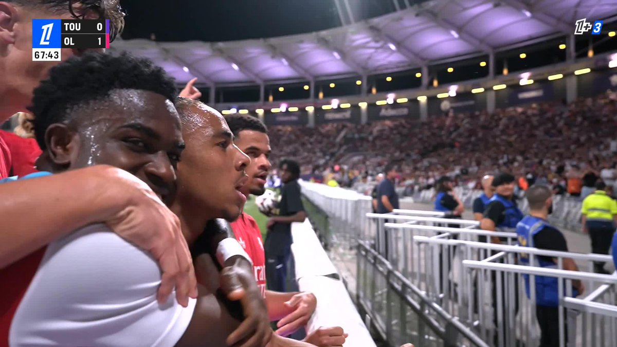 🇩🇰 NOAH NARTEY LIBÈRE L'Olympique Lyonnais AU STADIUM !! Le coup parfait des Lyonnais ! #OLTFC