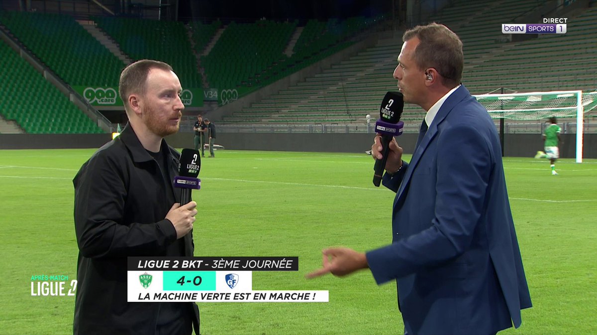 ⚽️ #Ligue2BKT 🗣 Ian Cathro : « Je crois vraiment que mes joueurs sont en train de devenir une vraie équipe. » #beINLIGUE2