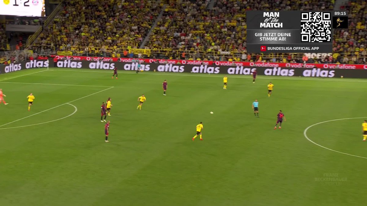 Rot für Bensebaini! 🚨 Der Franz Beckenbauer Supercup LIVE auf Sky und WOW! 🍿✅ #skybundesliga #bundesliga #bvbfcb