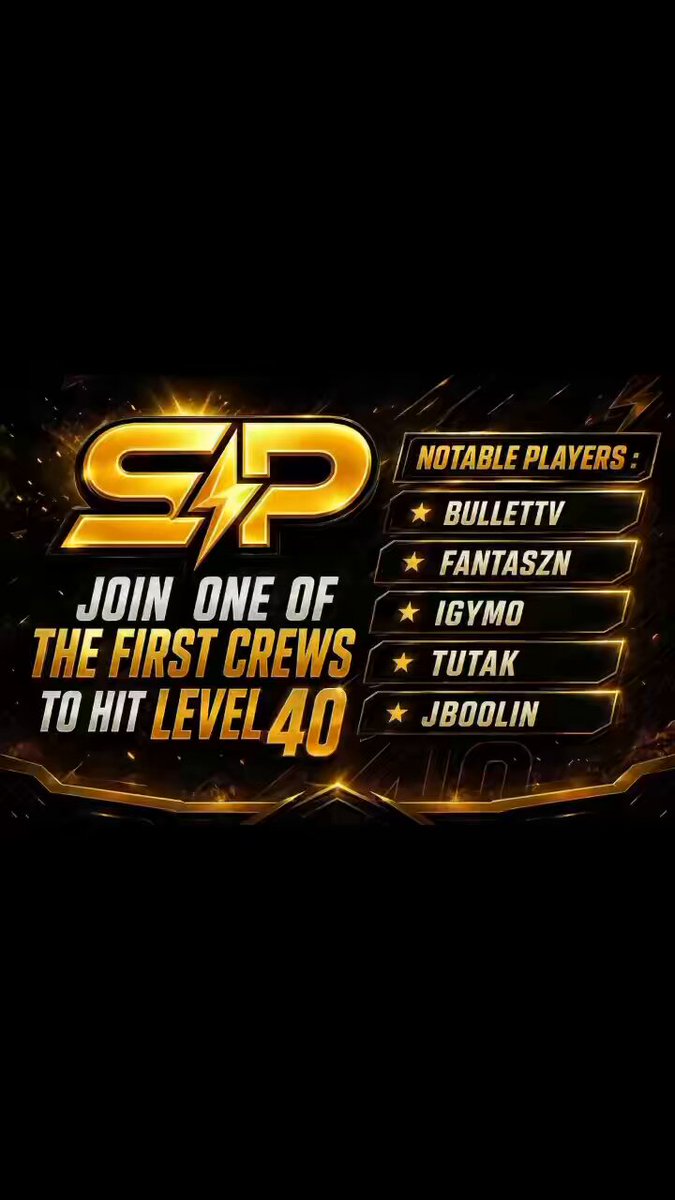 🚨 CREW SPOTS ARE STILL AVAILABLE 🚨 Just a reminder — we’re providing CREW SPOTS for 2K27 👀🔥 We’re aiming to be ONE OF THE FIRST LEVEL 40 CREWS on the game 🏆 If you want to be there from Day 1 and grind with us, lock in your spot NOW 🎮💯 Some notable players in our crew: Fanta Igymo tutak Jboolin Bullet