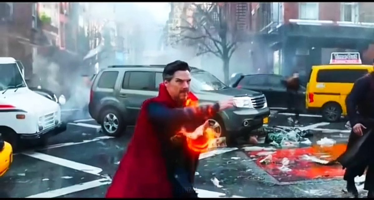 To this day I still dont know what Doctor Strange did here.
