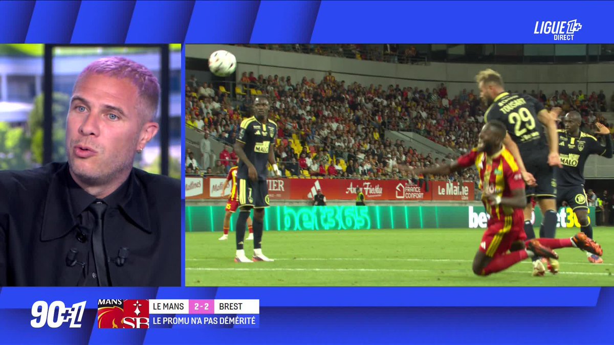 🎙️🙌 Nos consultants Pierre Bouby et Clément GRENIER encensent l'entraineur manceau Patrick Videira. LE MANS FC, pour tous les nostalgiques de notre championnat, c'est les émotions 🥹
