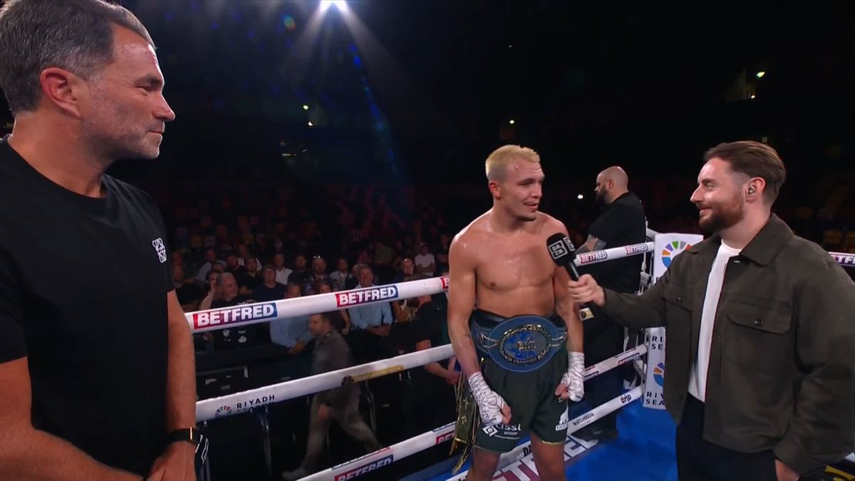 George Liddard welcomes a fight with WBO World Champion Denzel Bentley 👀 #LiddardMorello