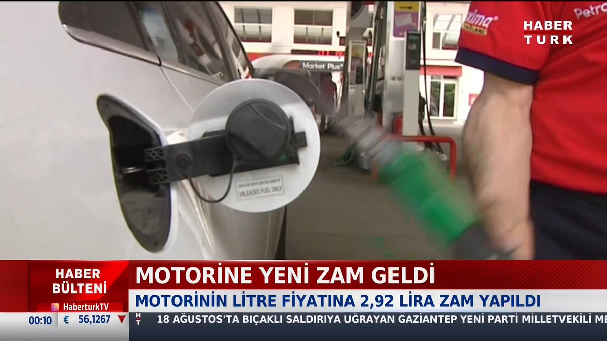 Motorine yeni zam geldi Motorinin litre fiyatına 2,92 lira zam yapıldı.