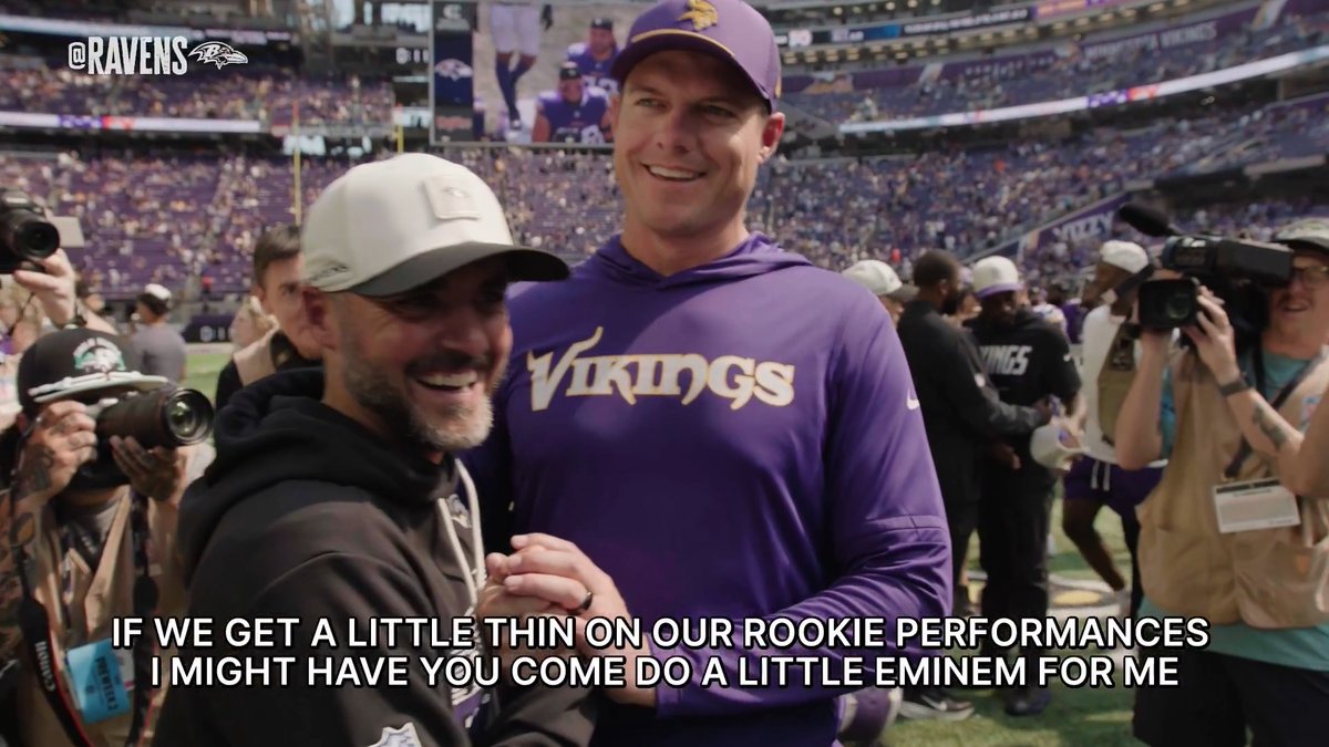 Coach O'Connell might ask Coach Minter to break out some Eminem for his team too. 😂
