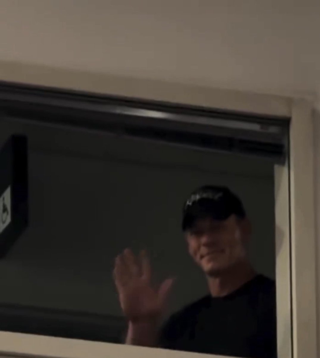 JOHN CENA SPOTTED SOMEONE RECORDING HIM AND INSTANTLY TROLLED THEM 😭 HES SO UNINTENTIONALLY FUNNY.