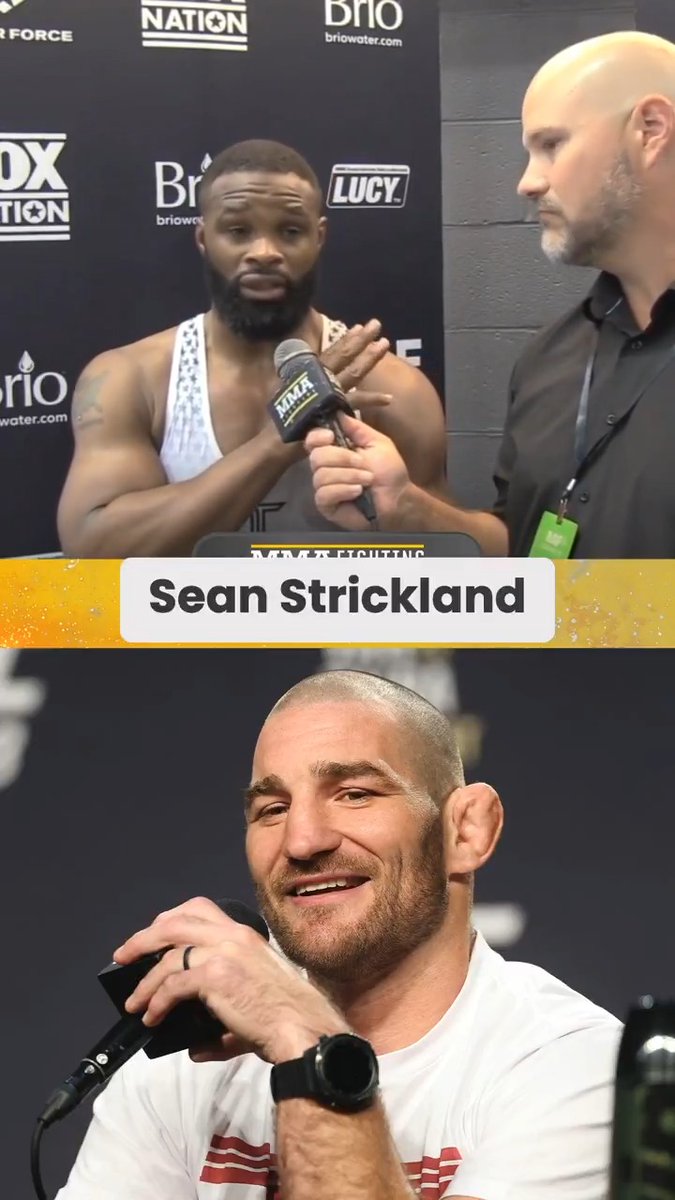 Tyron Woodley gives his side of the Sean Strickland leaked DM drama 'He's a great fighter... I challenge him to post the entire message because the entire message ended in respect' 🎥 Mike Heck