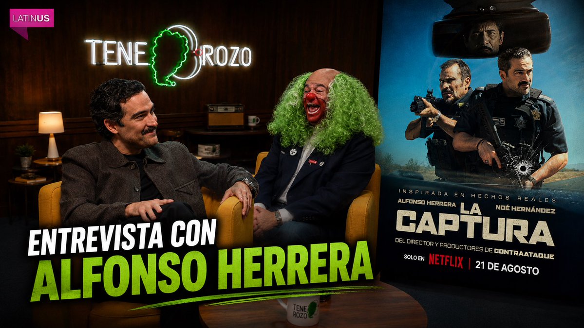 Mis chamacos, aquí les dejo la plática con Alfonso Herrera en #TeneBrozo sobre su nueva película “La Captura” ahora en Netflix. ¡Órale! #InformaciónParaTi Latinus Alfonso Herrera