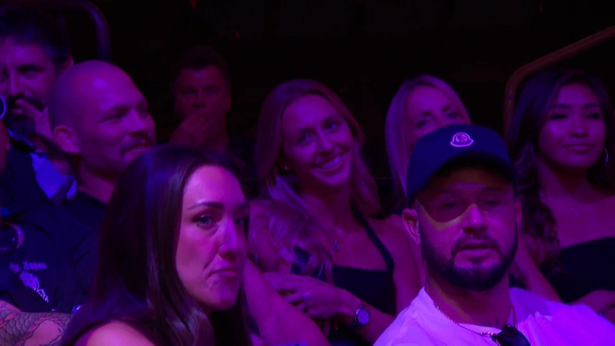 Dakota Ditcheva is loving tonight's slate of fights in Tampa 🍿 #PFLTampa presented by @visitspc | 📺LIVE NOW on ESPN