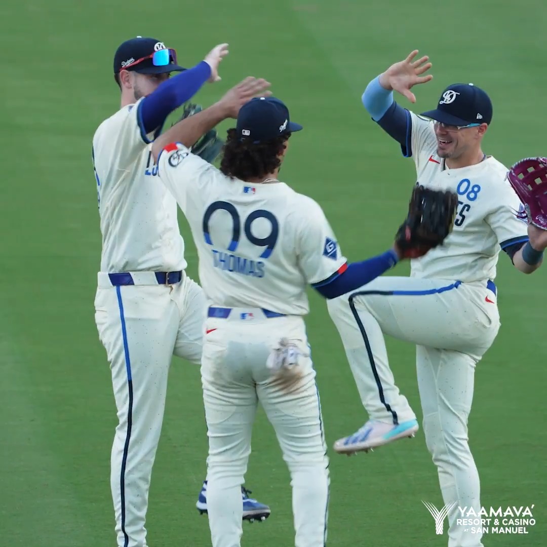Victory formation! Dodgers x Yaamava' Resort & Casino