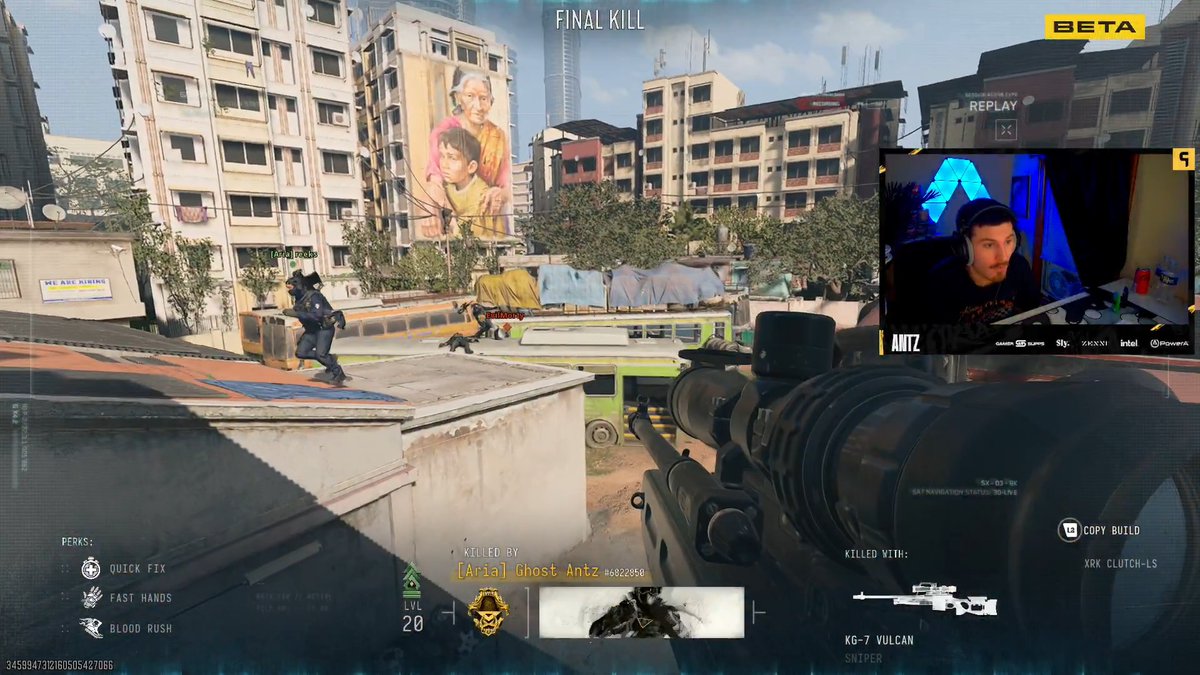 I JUST HIT THE BEST SHOT ON #MW4
