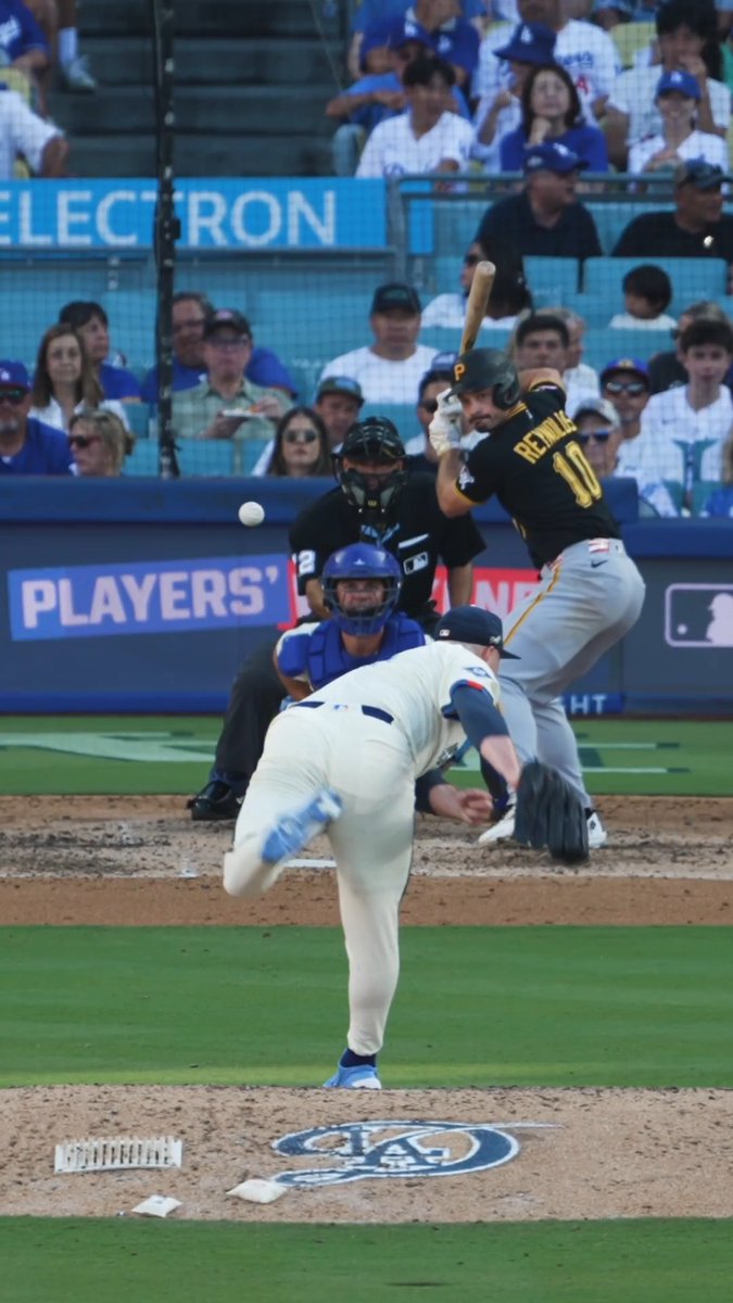 Win No. 1 for Tarik in Dodger Blue.