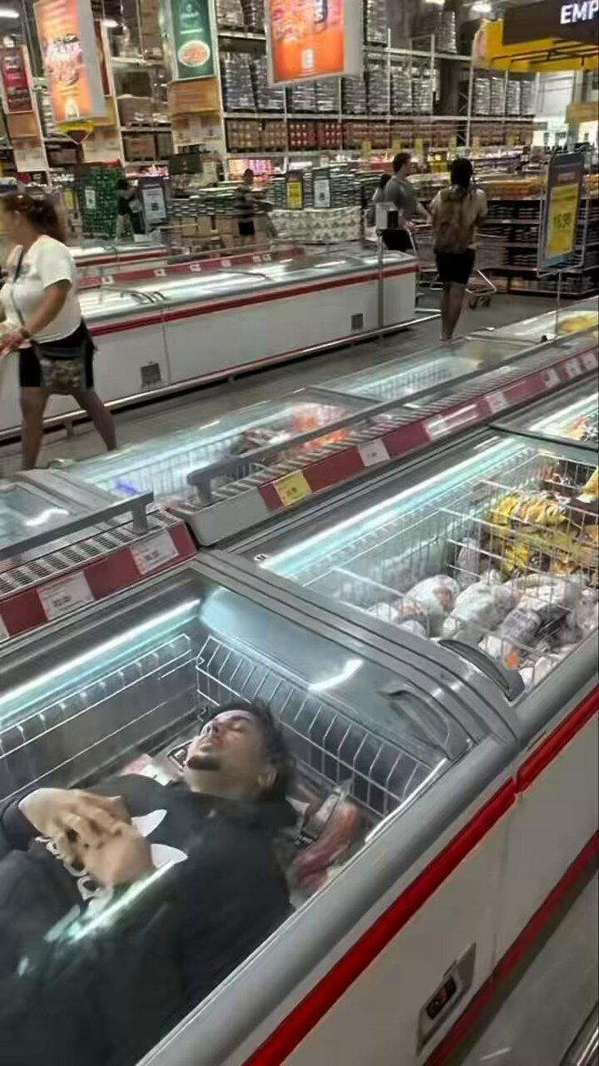 eu tenho tantas perguntas… como ele conseguiu entrar aí?