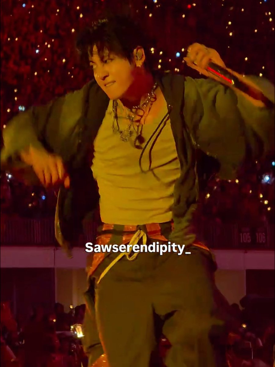 you can tell that FYA is his favorite song to perform