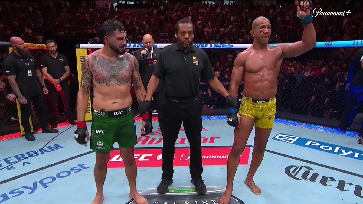 ROBOCOP ON TOP! 🔝 He takes home the UD victory in a huge win at middleweight! [ #UFCSacramento | LIVE on @ParamountPlus ]
