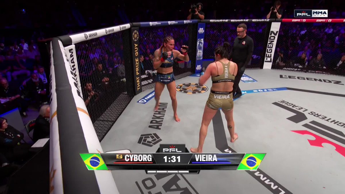 It's a game of leverage! 💪 #PFLTampa presented by @visitspc | 📺LIVE NOW on ESPN