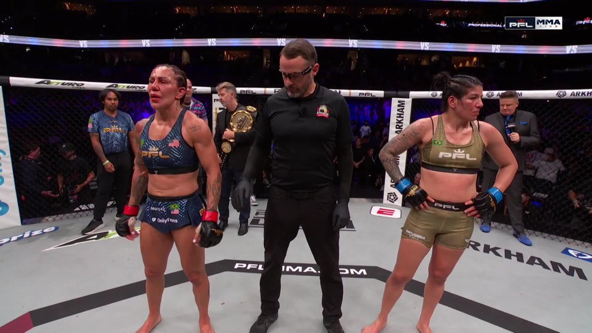 30 WINS FOR CRIS CYBORG 🏆 Cris Cyborg defeats Ketlen Vieira by unanimous decision in what could be one of the final fights of her illustrious career. #PFLTampa presented by @visitspc | 📺LIVE NOW on ESPN