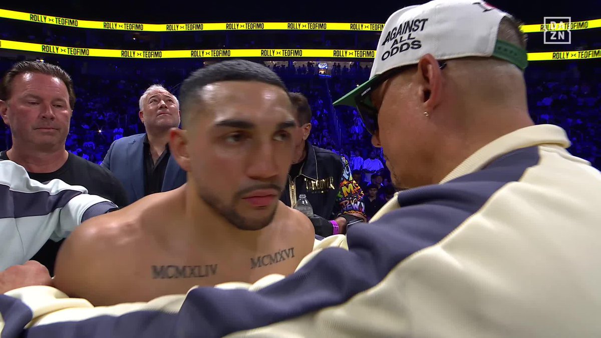 CHILLS 🥶 Buy #RollyTeofimo NOW at | LIVE NOW on DAZN and DAZN on Prime ▪️