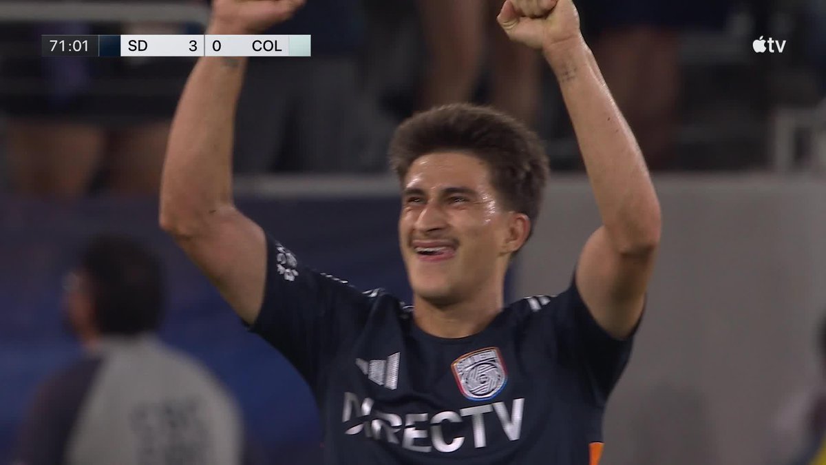 Gabriel Pirani starts it and finishes it! 🏃‍♂️ San Diego leads 3-0.