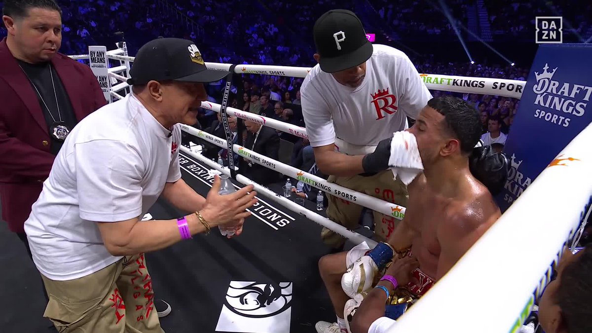 🔊 Inside Rolly's corner! Buy #RollyTeofimo NOW at | LIVE NOW on DAZN and DAZN on Prime ▪️