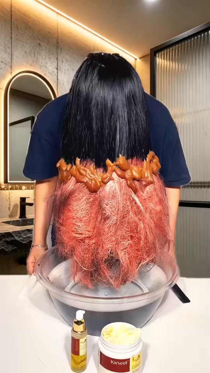 Transform damaged hair into perfectly soft, silky hair ✨💯