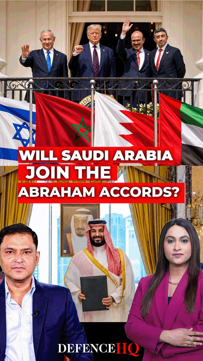 Why has Saudi Arabia Not Joined the Abraham Accords Yet? Divya Kochar Major Gaurav Arya (Retd) Major Gaurav Arya explains whether Saudi Arabia could join the Abraham Accords in the near future and how domestic public opinion influences the decisions of Arab monarchies. He discusses Saudi Arabia’s position, the importance of a nuclear deal, and why concerns over public reaction and the possibility of another Arab Spring can make Arab countries cautious about openly normalising ties with Israel.