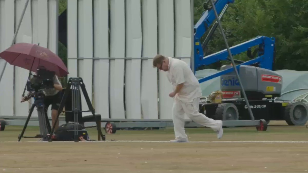 Jimmy Anderson has over 700 Test wickets. 🔥 James Corden’s biggest claim to fame is singing Adele songs in a car with celebrities. 🚗🎤 Corden runs in like a toddler who’s just spotted an ice cream van, arms flapping, feet going everywhere. Looks like he’s about to fall over halfway through. Then he just lobs up the most random ball you’ve ever seen. 🤷‍♂️ Anderson, the man who’s tormented every top batsman on the planet, somehow edges it straight to Freddie at slip. Golden duck. Gone. First ball. 🦆💥 The greatest fast bowler England has ever produced… cleaned up by the Carpool Karaoke bloke. 😂