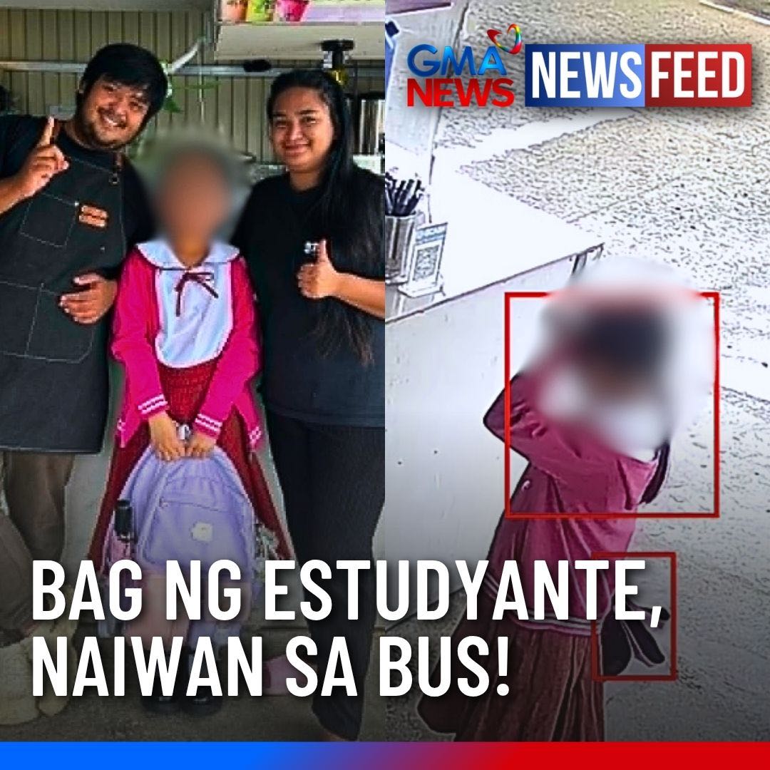 Couple goes out of their way to help a student | GMA News Feed LIBRE LANG MAGING MABUTI SA KAPWA 🤗 Hindi malaman ng isang estudyante ang gagawin matapos maiwan sa bus ang kanyang bag. Mabuti na lang, to the rescue ang isang mag-asawa at hindi nag-atubiling tulungan siya. Kung paano, panoorin sa video!
