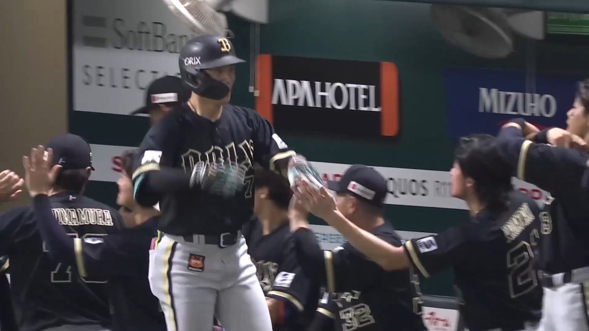 値千金の一発💪 4年ぶりの二桁アーチ‼️ オリックス 西川龍馬 選手の第10号2ランホームラン🌈
