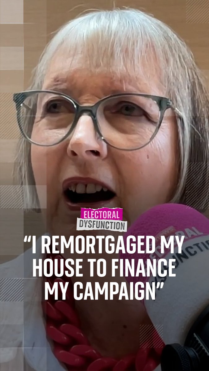 'I remortgaged my home to pay for my election campaign', says Harriet Harman as she shares her struggle to get support from donors. For more on politics, party finance and the power of donations, listen to Electoral Dysfunction, wherever you get your podcasts: