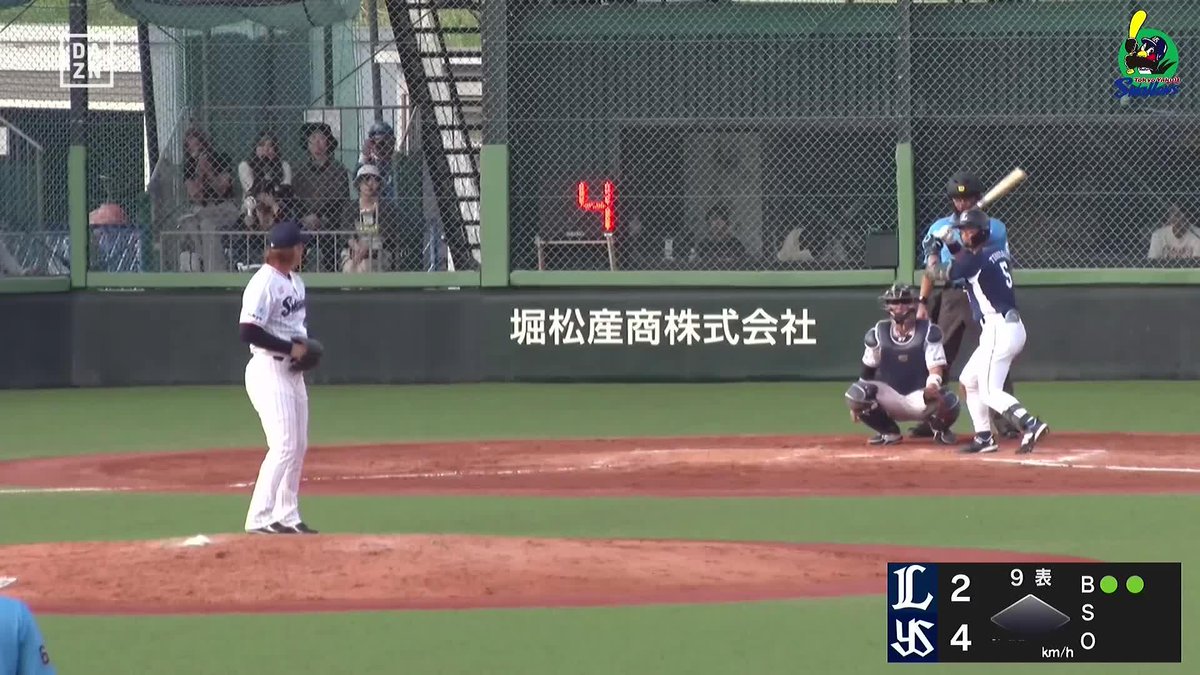 イバラの道 真っ向勝負 外崎修汰がホームランを放つ 【2軍降格後成績】 29打数11安打3本塁打 ⚾️ヤクルト×西武（ファーム） #イージースポーツ #seibulions #だったらDAZN
