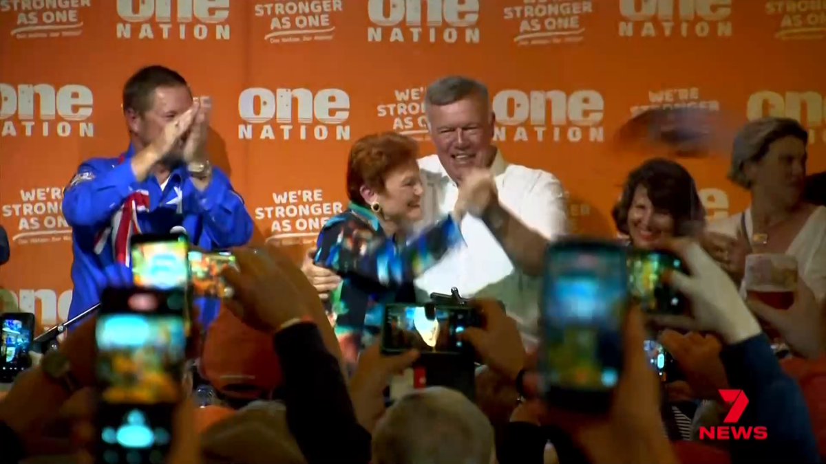 A fight has erupted inside One Nation over its highly contentious migration policy. Pauline Hanson intervened today after One Nation's new M.P. suggested its migration target is roughly the same as the Albanese Government's.