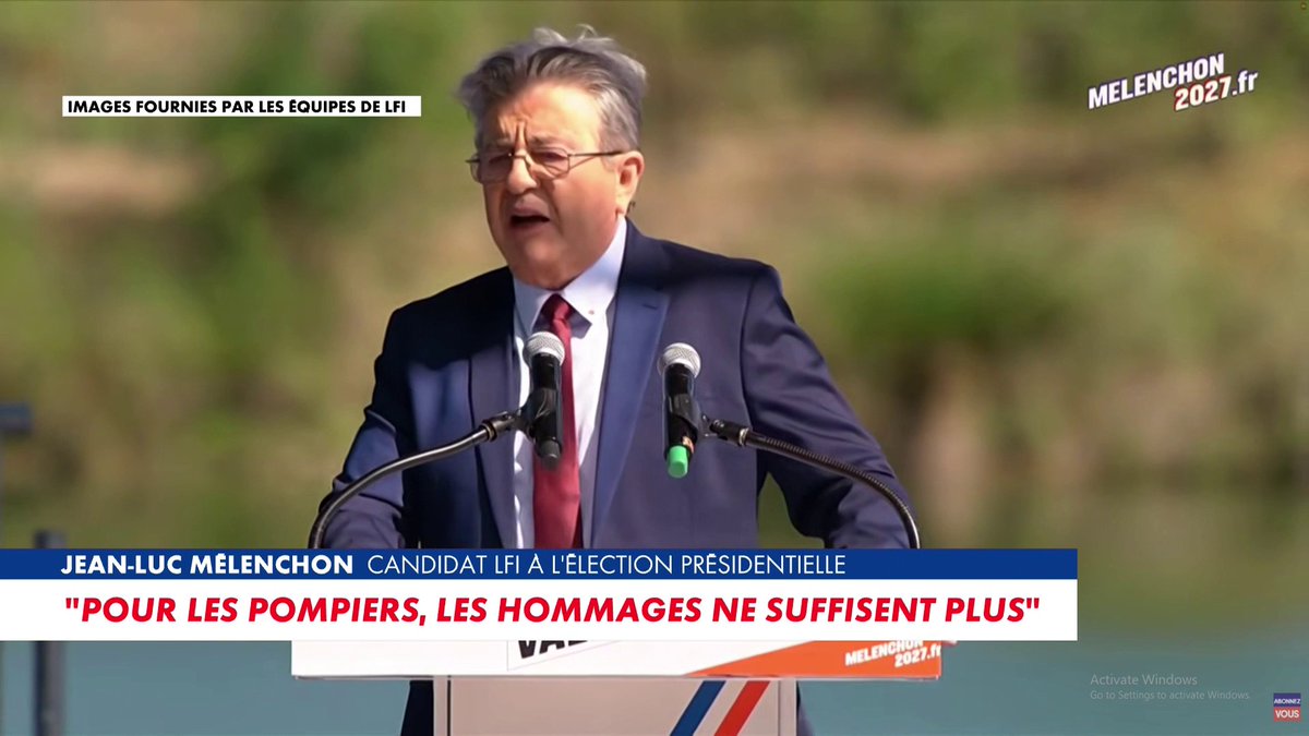 «Sur chaque sujet la macronie se montre soit totalement incapable, soit à contresens», déclare Jean-Luc Mélenchon, candidat LFI à l'élection présidentielle, dans #MidiNewsEte Toute l'info est à retrouver sur