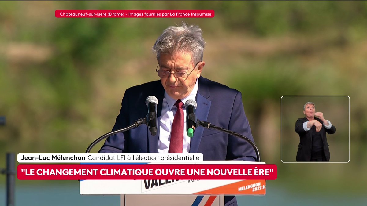🔴 "Nous allons tous bientôt débarquer sur une autre planète en sortant de chez nous. Pour s'y adapter, il est vital (...) de tout changer dans nos manières de vivre, de produire et d'échanger." 🗣 Jean-Luc Mélenchon, candidat LFI à la présidentielle 2027. #canal16 #AMFIS2026