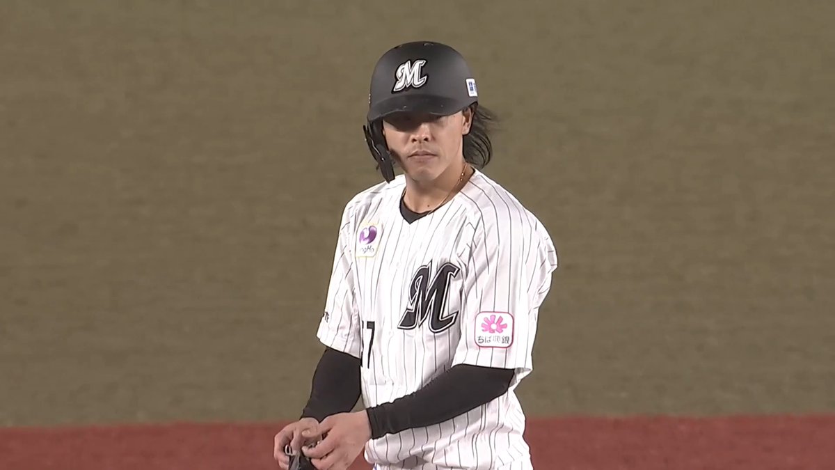 すぐさま勝ち越し‼️ 千葉ロッテ 小川龍成 選手のタイムリー2ベースヒット👏