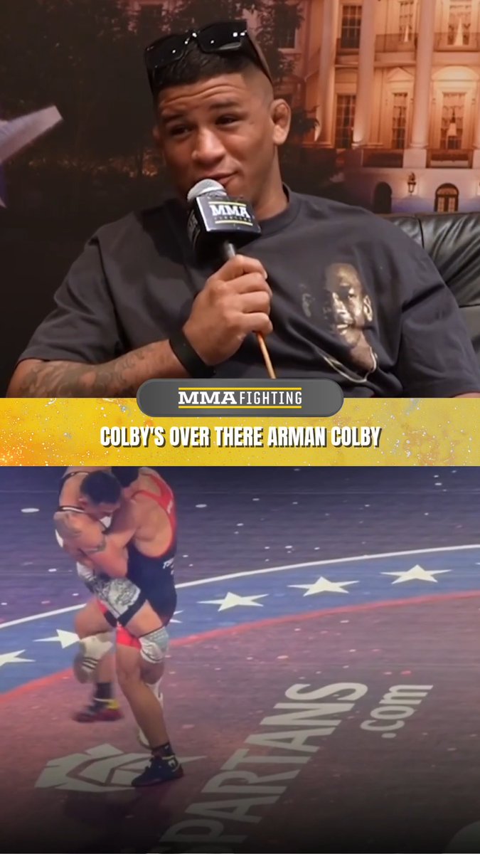 Newly retired Gilbert Burns would absolutely make the jump over to RAF to wrestle Arman Tsarukyan or Colby Covington (🎥 José Youngs)