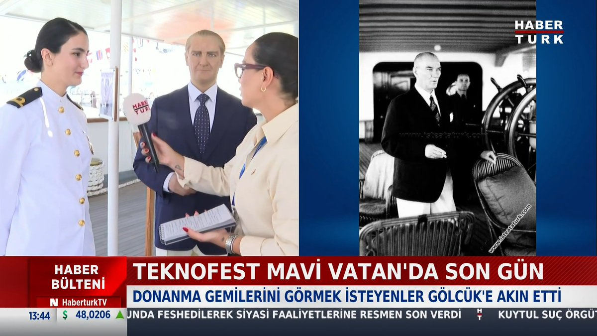 TEKNOFEST Mavi Vatan'da son gün Donanma gemilerini görmek isteyenler Gölcük'e akın etti.