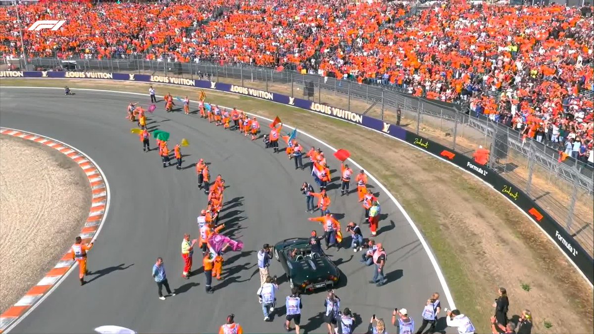 Sending the home hero to battle 🦁 #F1 #DutchGP