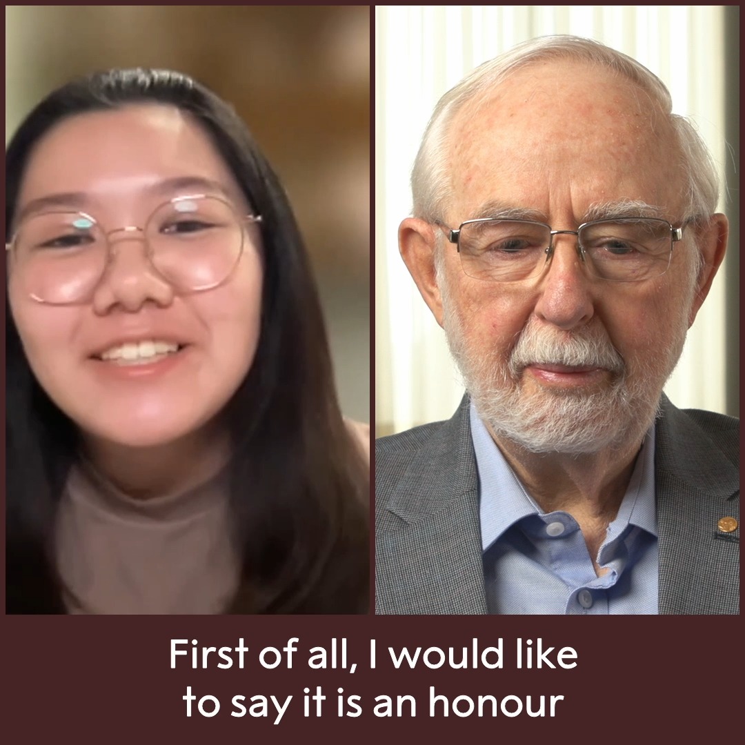 "You can't know everything about everything, but you can be a piece of solving things." Hear physics laureate Arthur McDonald speak about dealing with one's inner doubts. Watch the full student session with the physics laureate here: