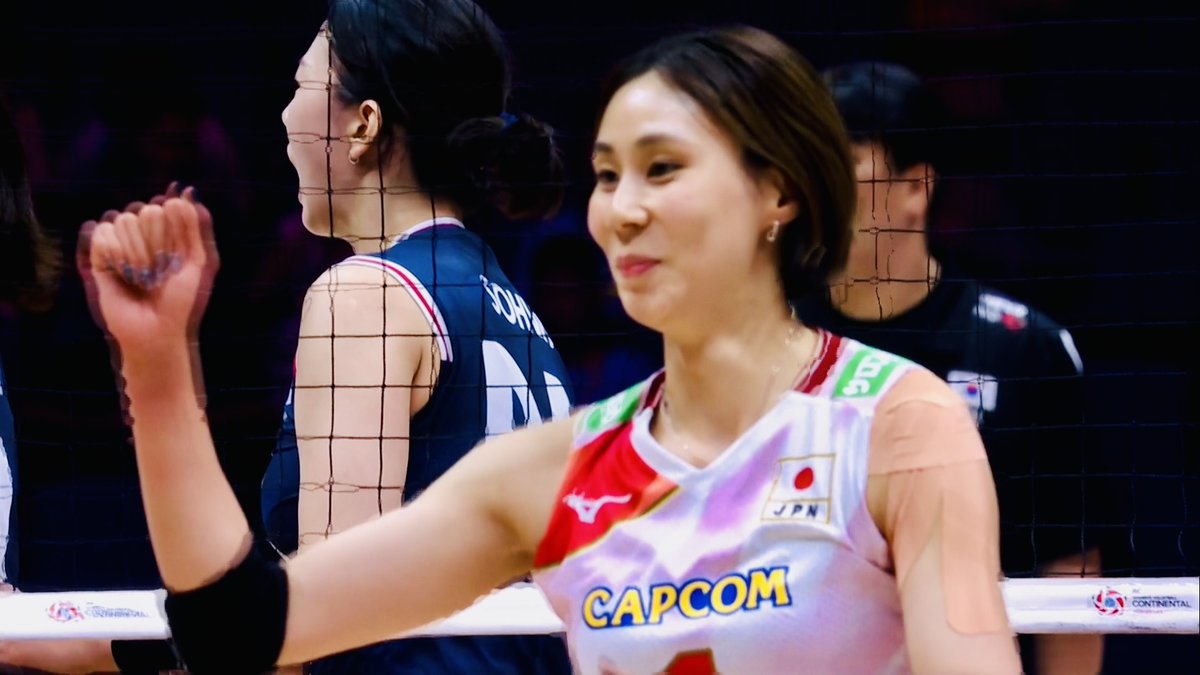 🔥第2セット速報🔥 🏐第2セット🏐日本 25-19 韓国 多彩なスパイクで相手を翻弄・和田由紀子!ここ一番はユッコにおまかせ 駆けあがれ「最高の先へ!」 📺地上波・フジテレビ系列で放送中👀 📱TVerで無料配信中💻 👉 #アジア選手権