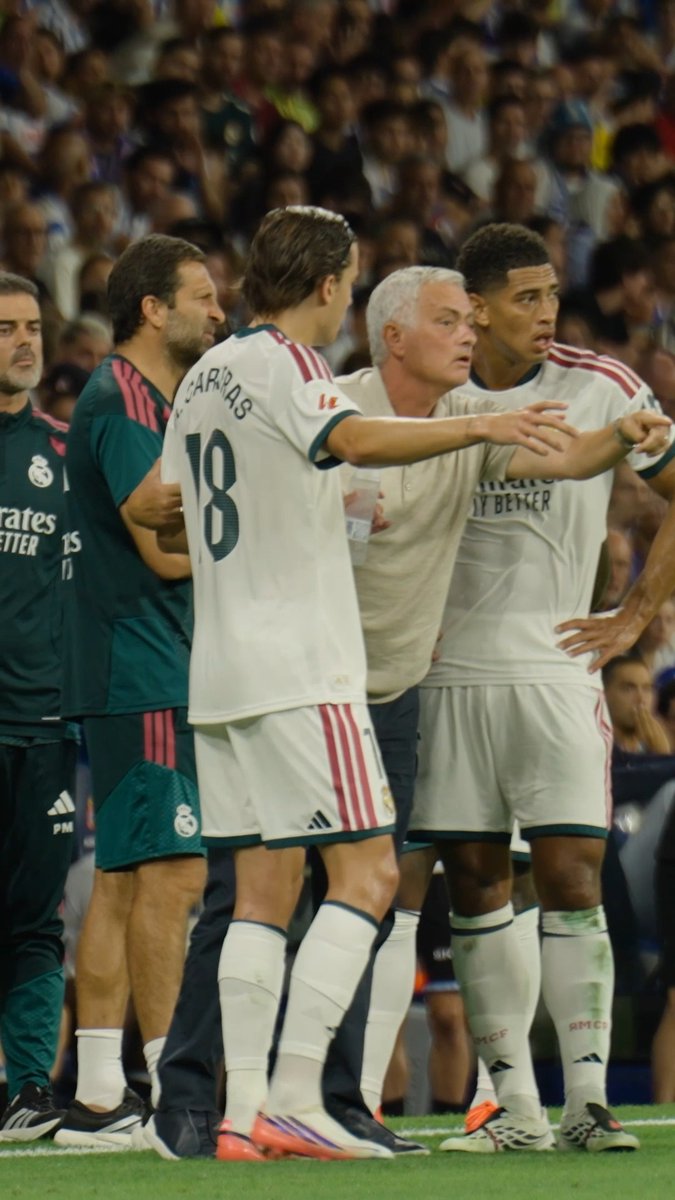 Jose Mourinho back in the Real Madrid dugout was always going to be pure CINEMA 🤩🎥