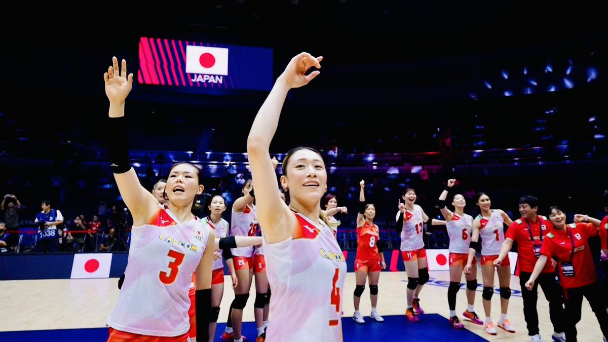 🔥試合ハイライト🔥 🏐バレーボール アジア選手権 日本 3️⃣-0️⃣ 韓国 (33-31、25-19、25-20) <8月23日|中国・天津> ⏰次戦は 8月25日 ベトナム 駆けあがれ「最高の先へ!」 #アジア選手権
