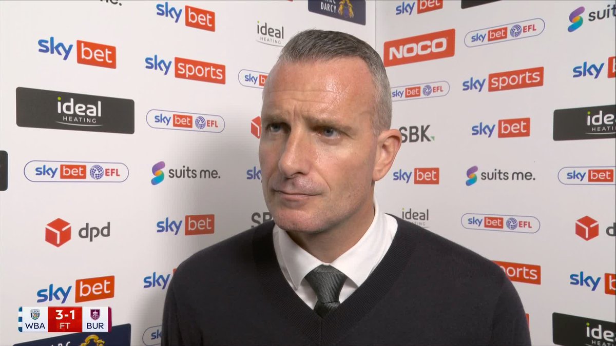“It was totally deserved” 😡 Nicky Hayen admits his side were second best against West Brom this afternoon ❌
