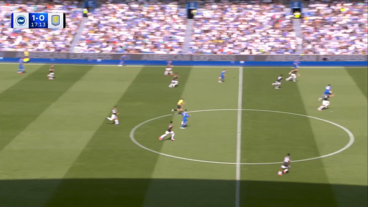 What a start for Brighton! Maxim De Cuyper doubles their advantage! 🔵