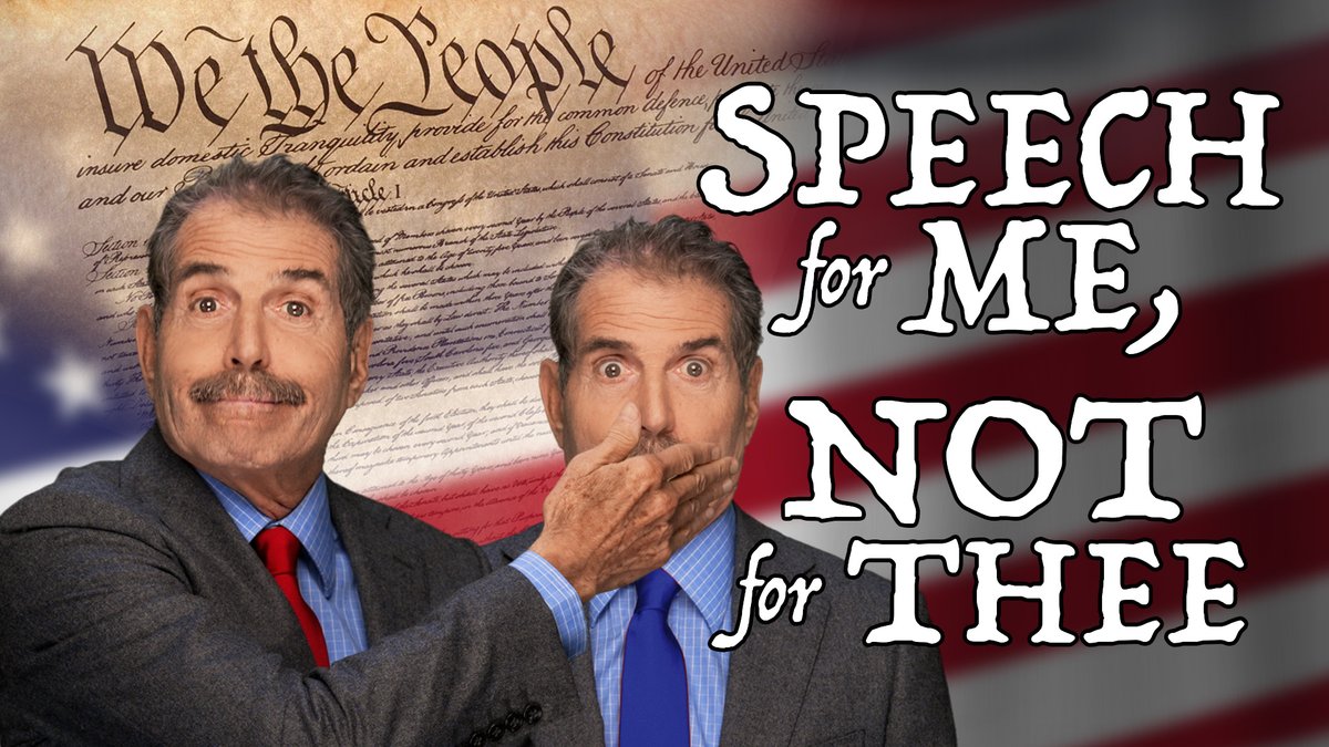 Free speech is the FIRST Amendment for good reason. Without it, we’re not really free. In Britain, police arrest hundreds of people a week for things they say online. Here, Democrats and Republicans say contradictory things about free speech.