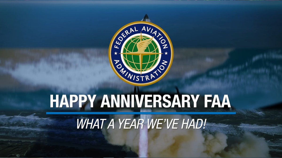 Happy 68th Birthday, FAA! 🎂🎉 Our dedicated workforce is modernizing our nation's airspace system to take aviation safely into the future. ✈️